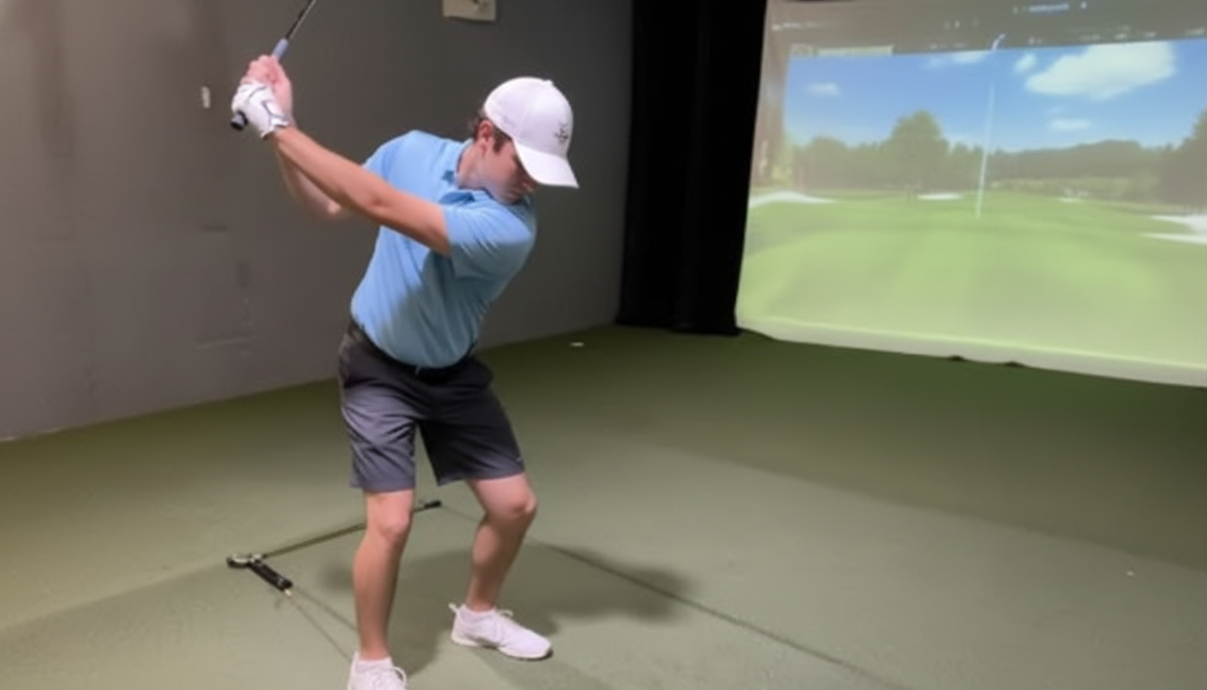 Another angle of Pureplane Pro Gen 3 in simulator use